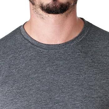 S.S. Crew Neck Shirt - Knit Mesh グレーM Next Level Apparel Men's Cotton Poly Crewneck T-Shirt